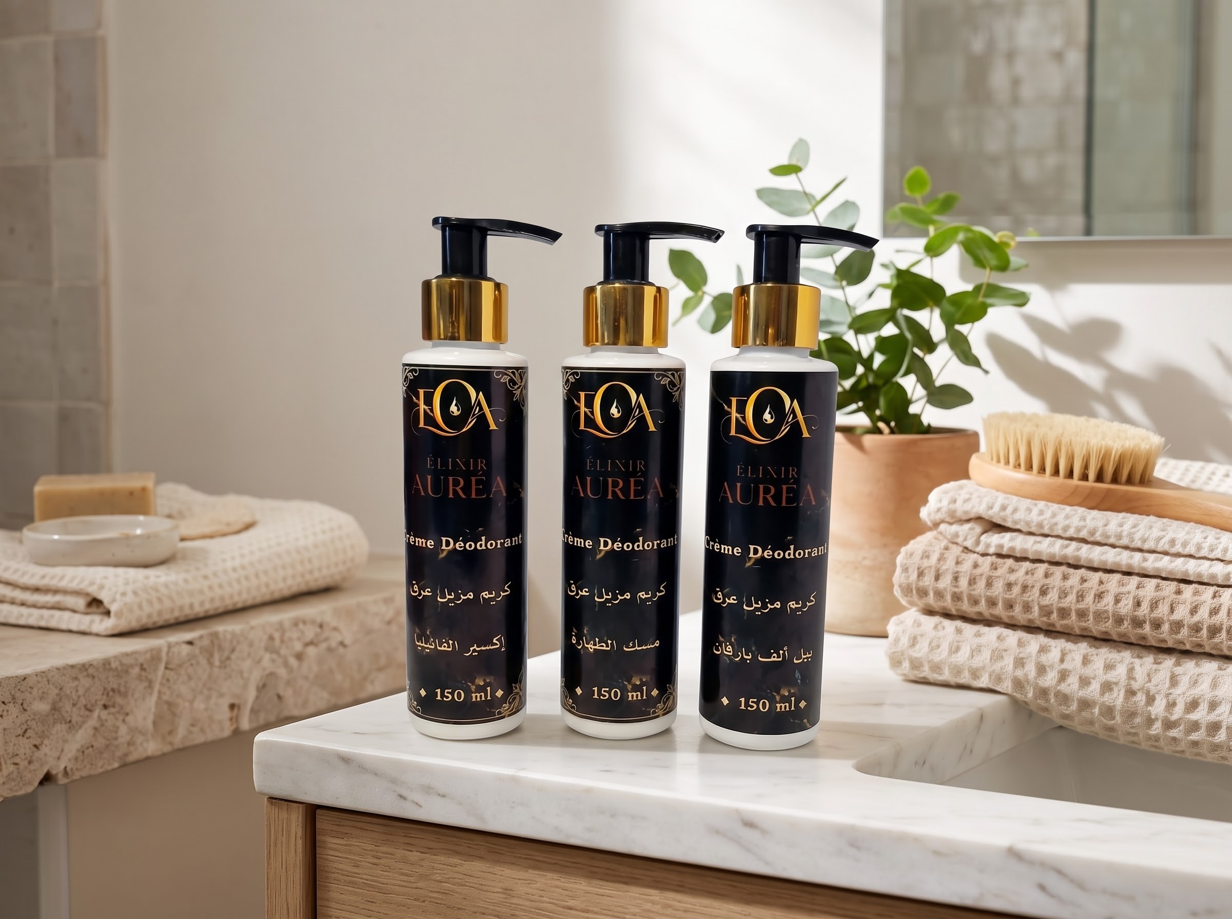 Crème désodorisante hydratante parfumée 