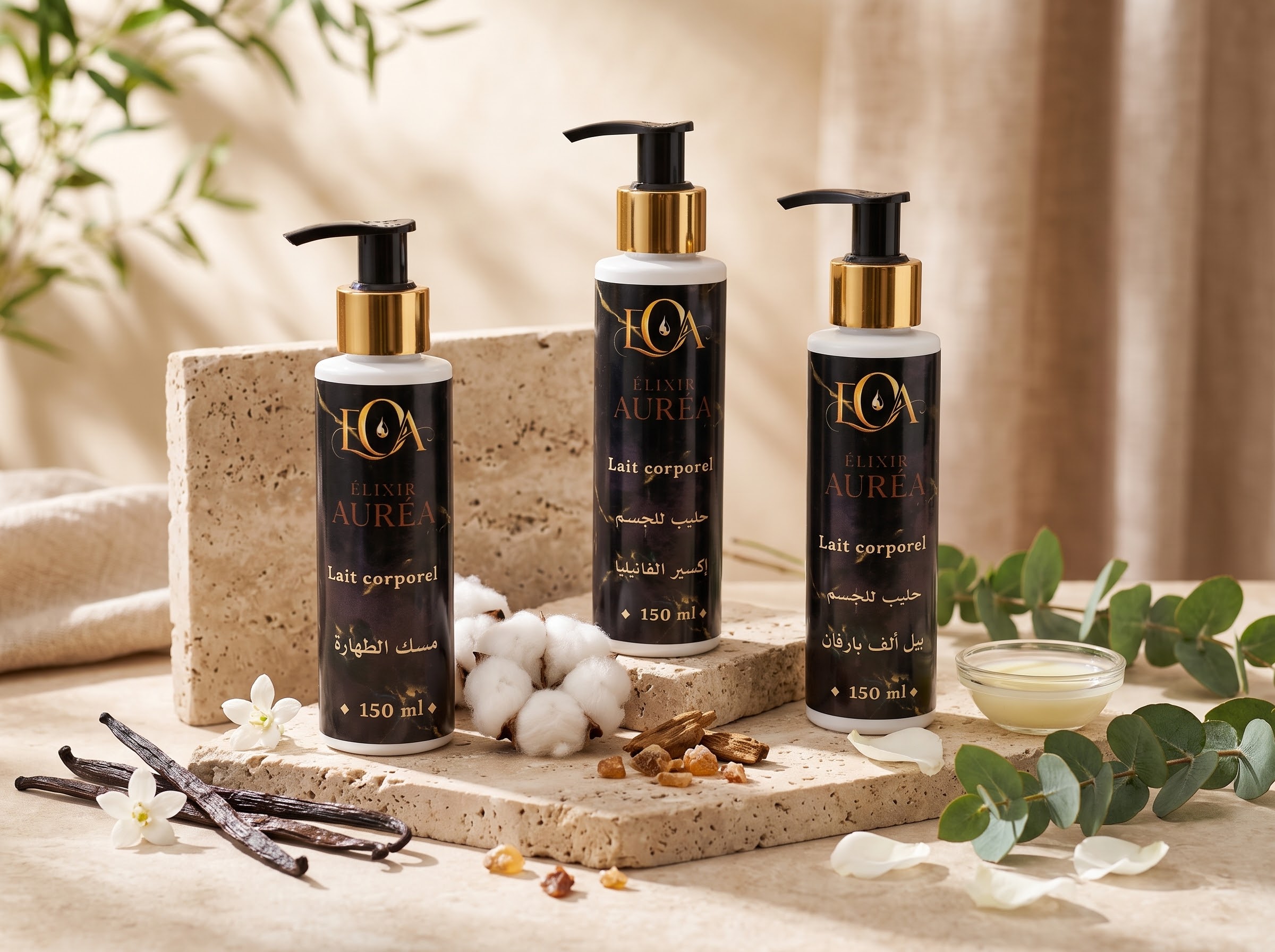 Lait corporel hydratant parfumé 