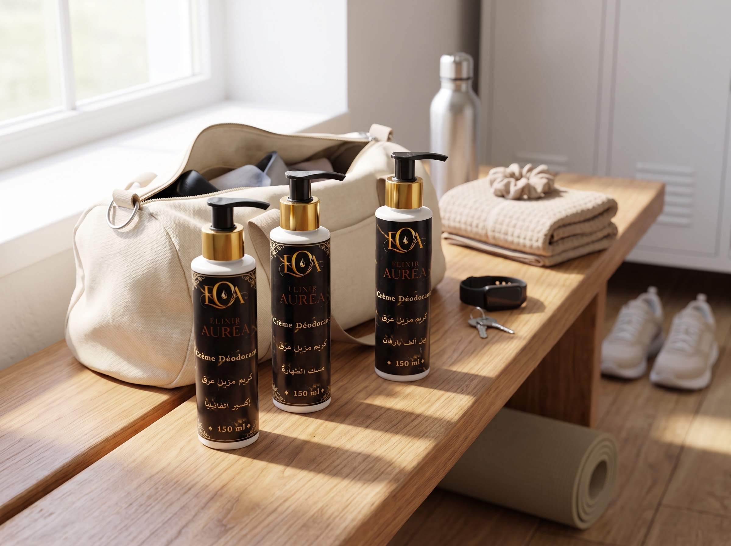 Crème désodorisante hydratante parfumée 